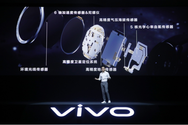 24小時健康監測強勁長續航 vivo首款智能手表正式發布