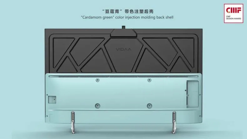 VIDAA V3F系列電視斬獲2020國際CMF設計獎